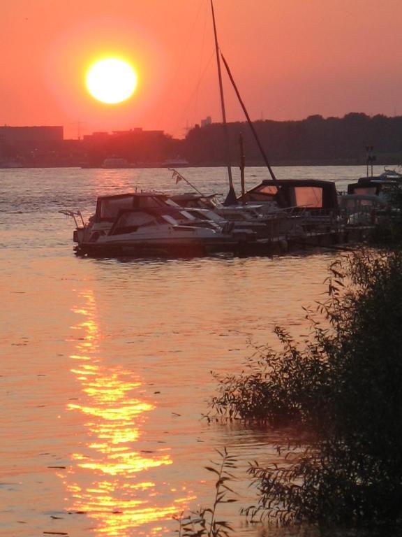 Rhein River Guesthouse - Direkt Am Rhein Leverkusen Zewnętrze zdjęcie